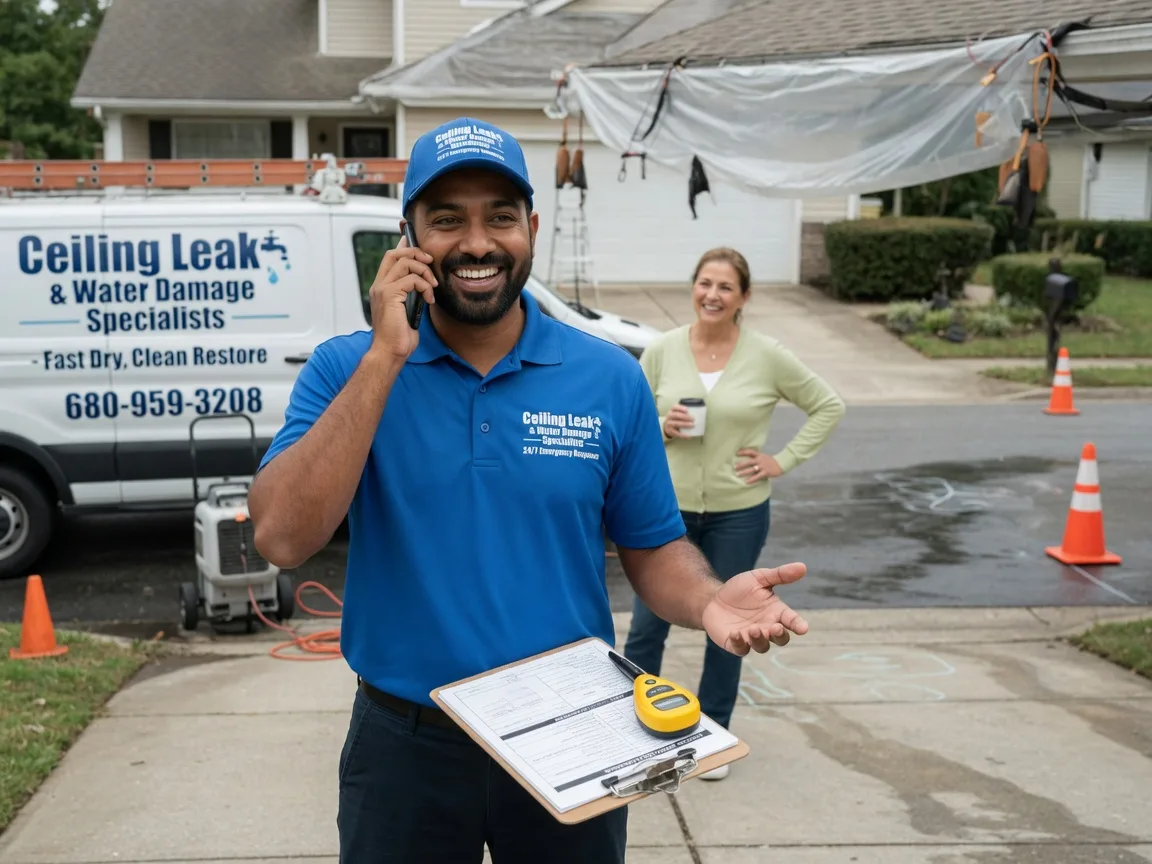 Ceiling Leak Cleanup Ashford, WA FAQs